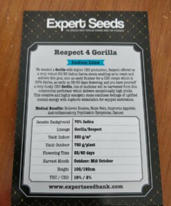 Respect 4 Gorilla Expert Seeds Irish Seed Bank 2 -
